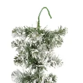 Zielona prószona girlanda choinkowa 270 cm