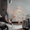 Łezki mikroLED Ciepły biały lampki choinkowe 5,95 m fot.2