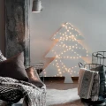 Łezki mikroLED Ciepły biały lampki choinkowe 5,95 m fot.2