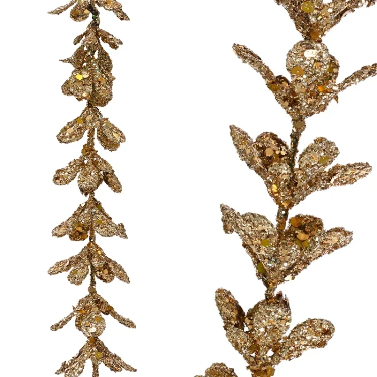 Brokatowa girlanda choinkowa 150 cm