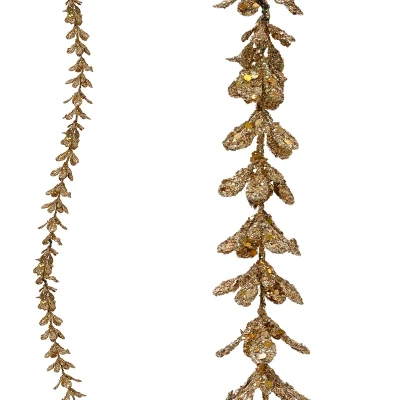 Brokatowa girlanda choinkowa 150 cm