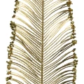 Liść dekoracyjny złoty 79x12x0,5cm