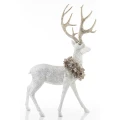 Figurka świąteczna Jeleń 71x44x27cm Renifer