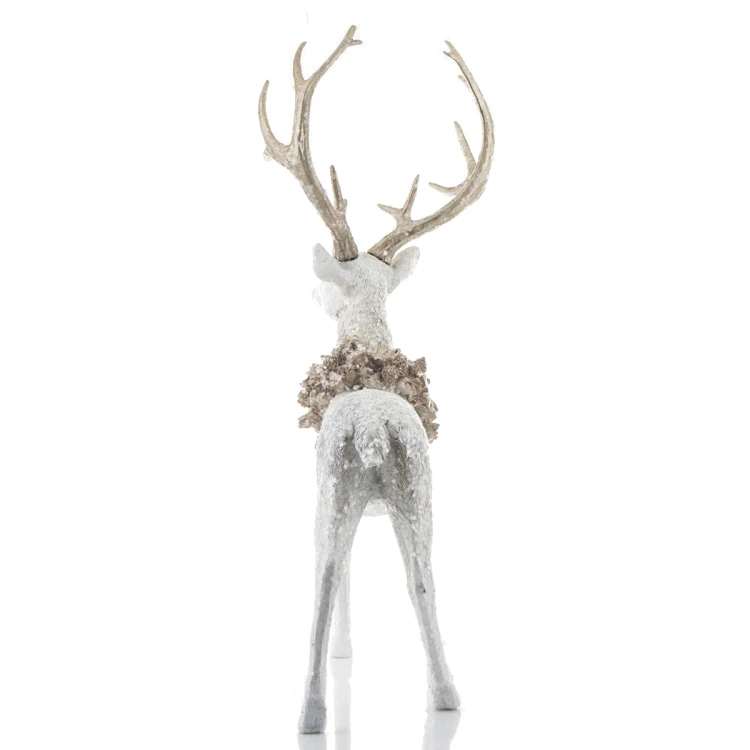 Figurka świąteczna Jeleń 71x44x27cm Renifer