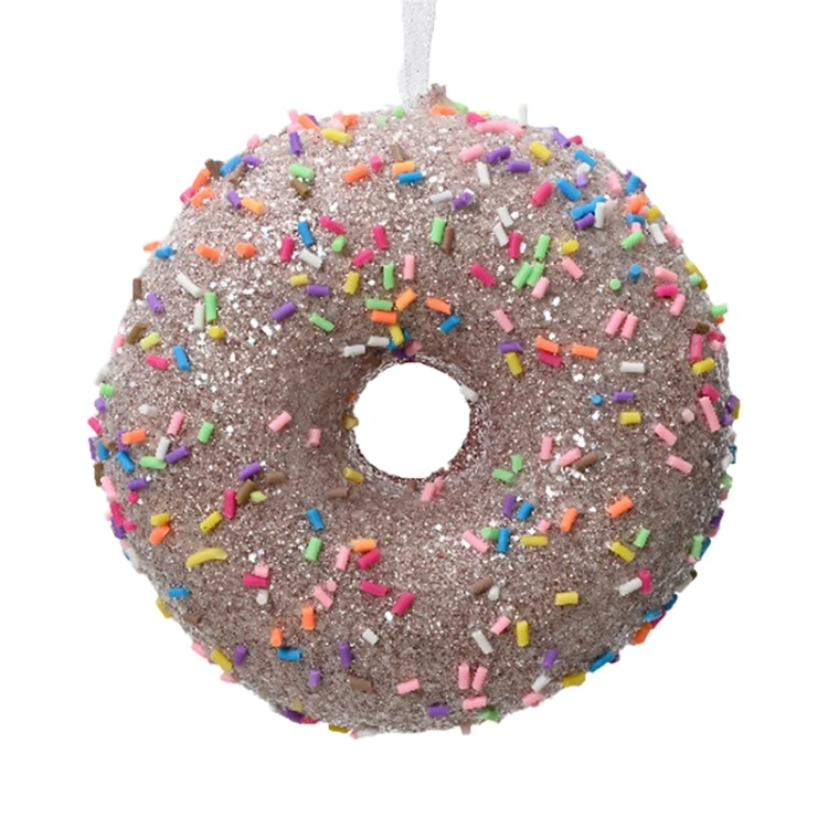 Donat - Świąteczna zawieszka choinkowa 4,5 x 9 cm  zdjęcie 1