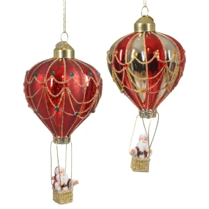 Szklany balon - Świąteczne zawieszki choinkowe 14 cm