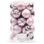 Bombki choinkowe 6cm 20 szt. różowe
