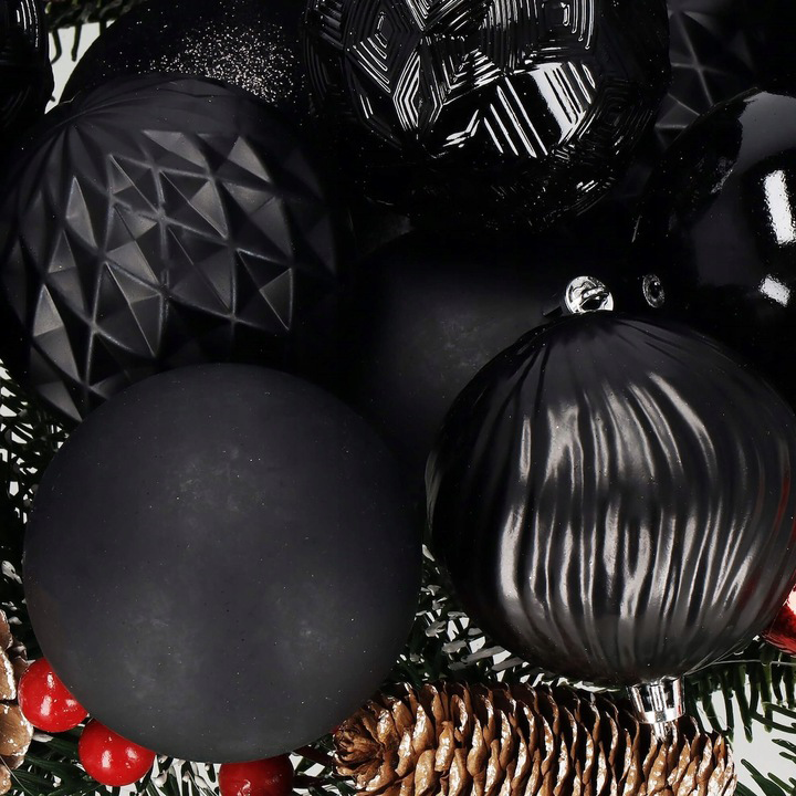 BOMBKI-NA-CHOINKE-8cm-NIETLUKACE-CZARNE-MIX-30szt-CHOINKOWE-OZDOBY-SWIETA-Material-inny-material kopia.webp