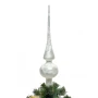 Szklany Szpic Choinkowy - Lodowy 26 cm