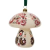 Folkowe szklane grzyby - zawieszki choinkowe 12,4 cm zdjęcie 2