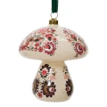 Folkowe szklane grzyby - zawieszki choinkowe 12,4 cm zdjęcie 2