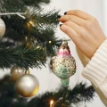 Szklane zawieszki choinkowe - Ptaki 11 cm zdjęcie 4