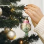 Szklane zawieszki choinkowe - Ptaki 11 cm zdjęcie 4