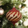 Duże plastikowe bombki 20 cm - kpl. 3 szt. zdjęcie 7