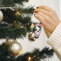 Piesek z gumą balonową - Szklana zawieszka choinkowa 9,3 cm