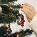 Barokowe zawieszki choinkowe - kpl. 6 szt. 15 cm zdjęcie 12