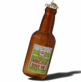 Szklane butelki - Zawieszki choinkowe kpl. 3 szt. 12,9 cm