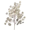 Gałązka z sztucznych liści okrągłymi - 72 cm