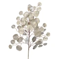 Gałązka z sztucznych liści okrągłymi - 72 cm