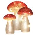 Szklany Muchomor LED zdjęcie 8