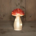Szklany Muchomor LED zdjęcie 2