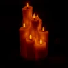 Świece z knotem 3D - Kość słoniowa 25,5cm