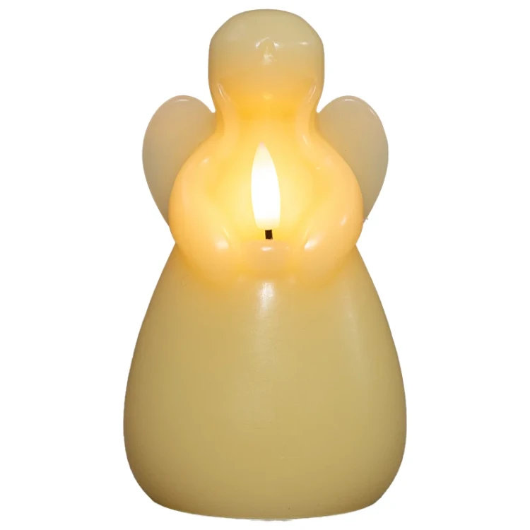 Anioł - Świeczka 3D z knotem - 14,5 cm zdjęcie 4