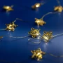 Lampki choinkowe na baterię - Gwiazdki 20 LED zdjęcie 3