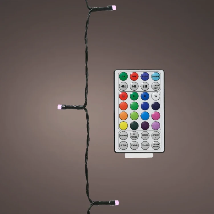 Światełka choinkowe RGB z pilotem sterującym zdjęcie 1