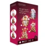 Świąteczna figurka dekoracyjna - Pingwin - 32 LED 23,5 cm
