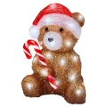 Świąteczna figurka dekoracyjna - Niedźwiedź -24,3 cm