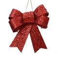 Plastikowa kokarda na choinkę 11 cm zdjęcie 9