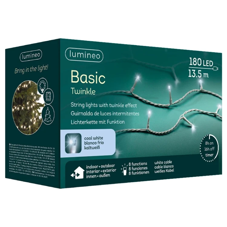 Światełka choinkowe BASIC Twinkle - 8 Funkcyjny programator fot.8