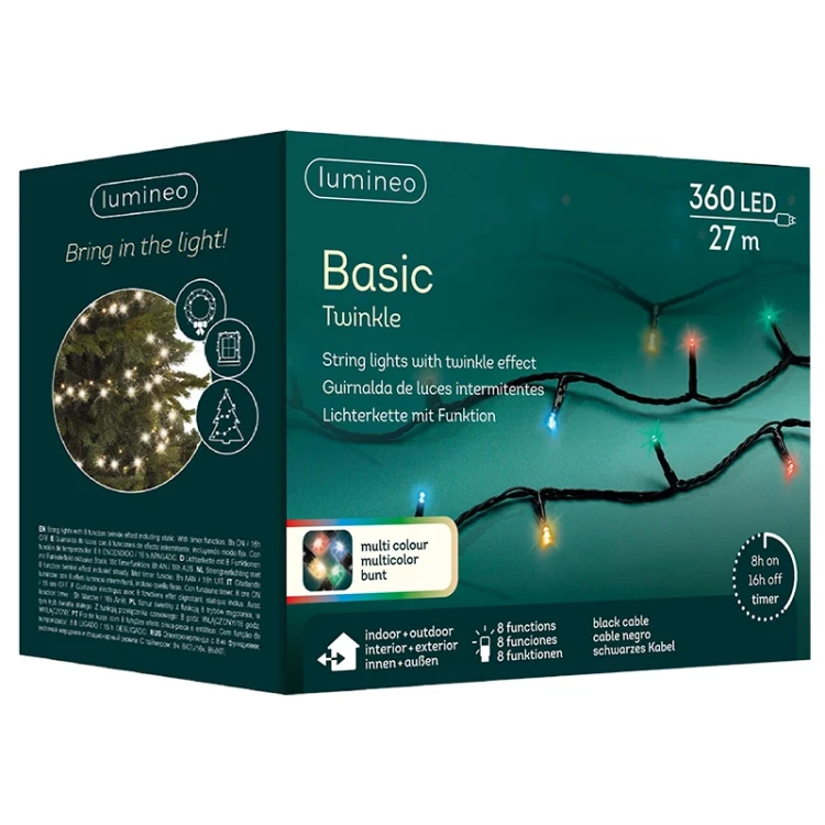 Światełka choinkowe BASIC Twinkle - 8 Funkcyjny programator fot.6