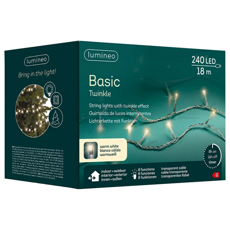 Światełka choinkowe BASIC Twinkle - 8 Funkcyjny programator fot.5