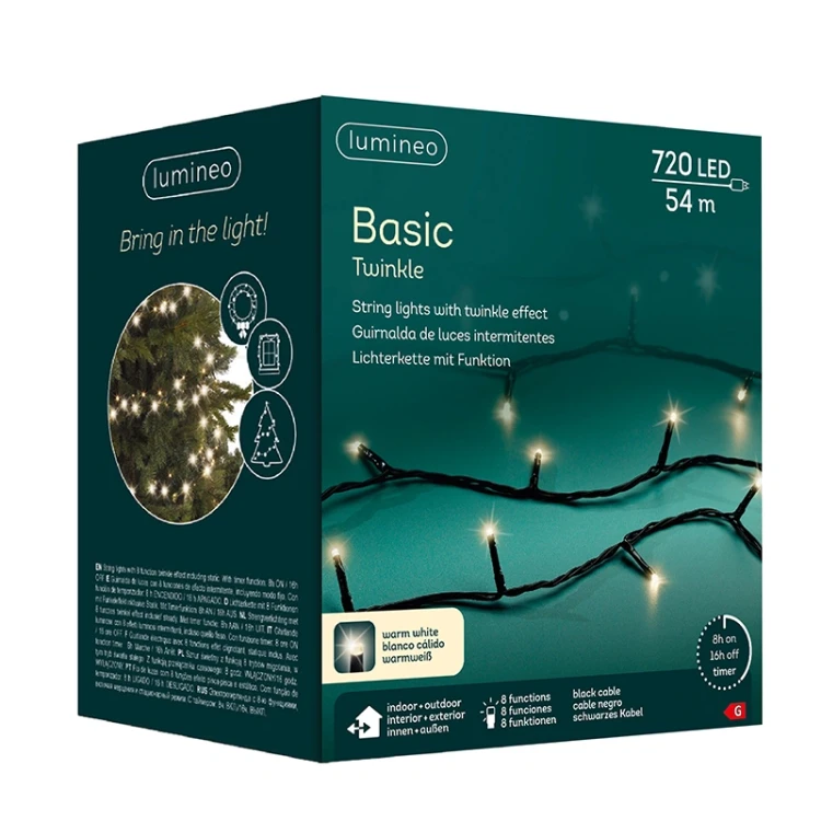 Światełka choinkowe BASIC Twinkle - 8 Funkcyjny programator fot.3