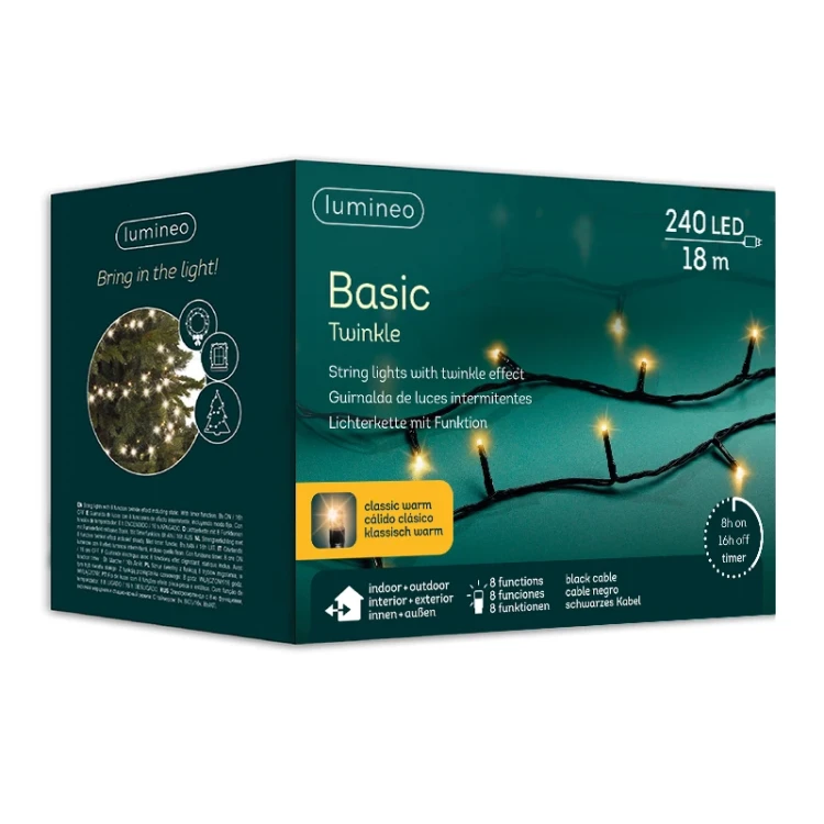 Światełka choinkowe BASIC Twinkle - 8 Funkcyjny programator fot.2