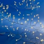Lampki na drzwi 440 mikroLED/5,5m ciepły biały na srebrnym druciku zdjęcie 4