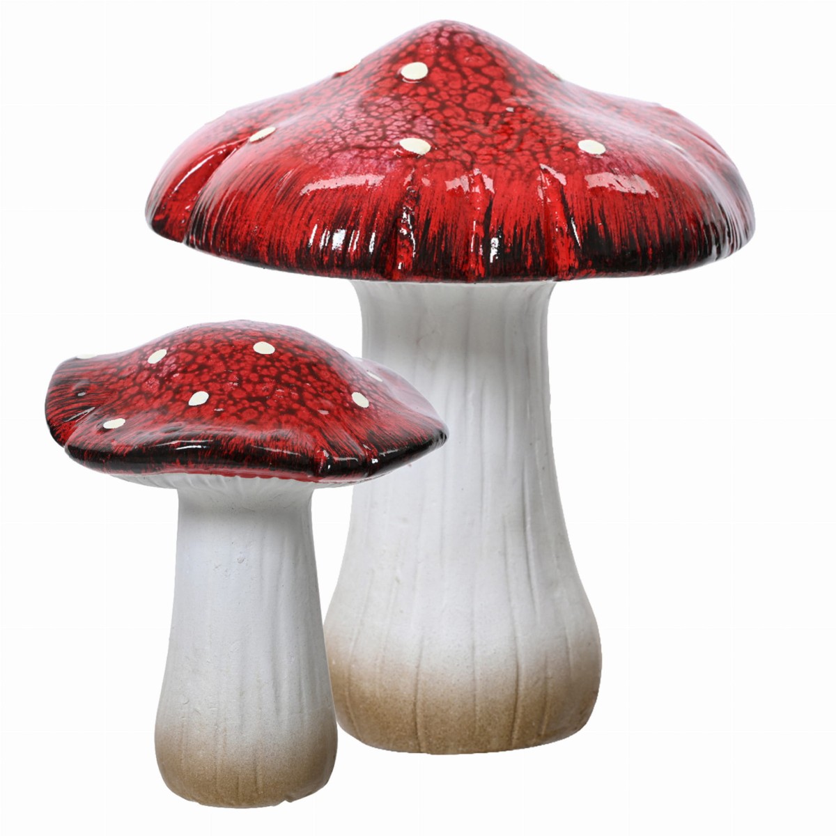 Ozdoba świąteczne - Muchomor z terakoty zdjęcie 4