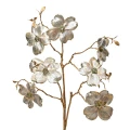 Kremowa gałązka dekoracyjna do wazony 90 cm