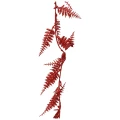Girlanda choinkowa z liści - czerwona 180 cm zdjęcie 1