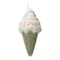 Kolorowe Lody w rożku - Zawieszki choinkowe 15 cm zdjęcie 2