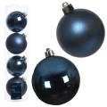 Szklane Bombki na choinkę 10 cm kpl. 4 szt. - Mix fot.6