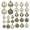 Plastikowe bombki choinkowe kpl. 26 szt. MIX 6-10 cm zdjęcie 6