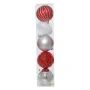 Plastikowe bombki choinkowe 8 cm kpl. 5 szt. | 021526-4 zdjęcie 9