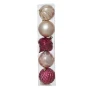 021528-1 Plastikowe bombki choinkowe 8 cm kpl. 5 szt. zdjęcie 4