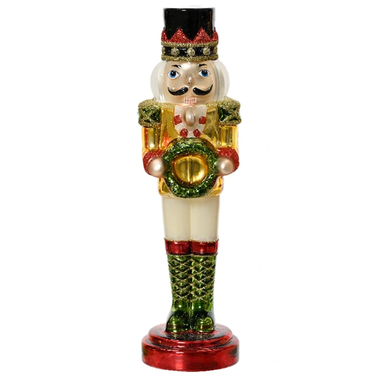 Szklana Figurka - Dziadek do orzechów 32 cm zdjęcie 3