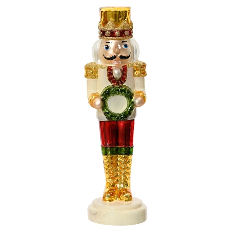 Szklana Figurka - Dziadek do orzechów 32 cm zdjęcie 2