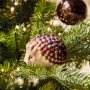 Szklany Jeż na klipsie - 7,5 cm