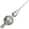 Szklany Szpic Choinkowy 31 cm - Liście  fot.8